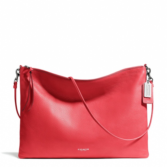 Coach Handbags - Coach Red Convertible Bleecker Handbag
